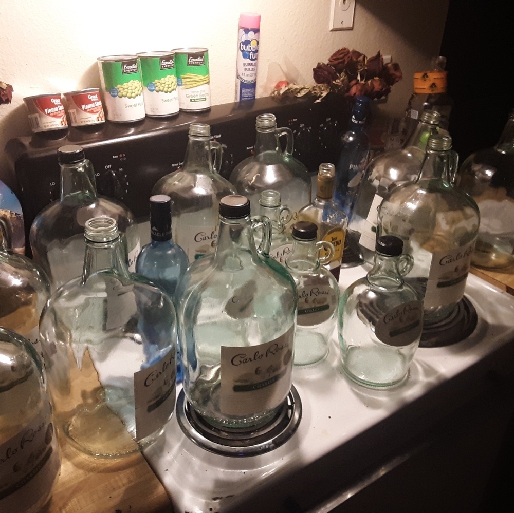 Glass jugs